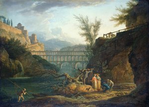 Noon, 1760 by Claude Joseph Vernet